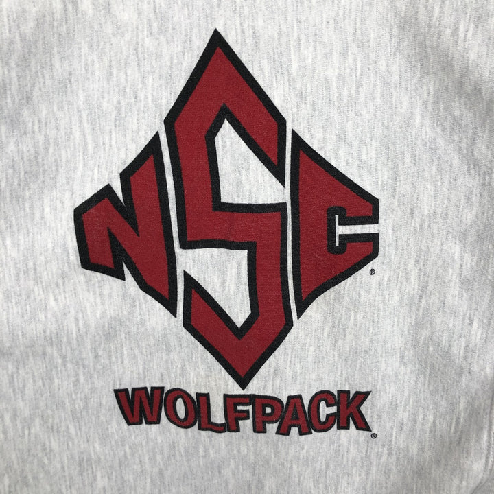 90'S RUGGED SWEATS College Sweatshirt, Made in USA, Men's Size M (Equivalent), Vintage unclear gray type Vintage Second Hand