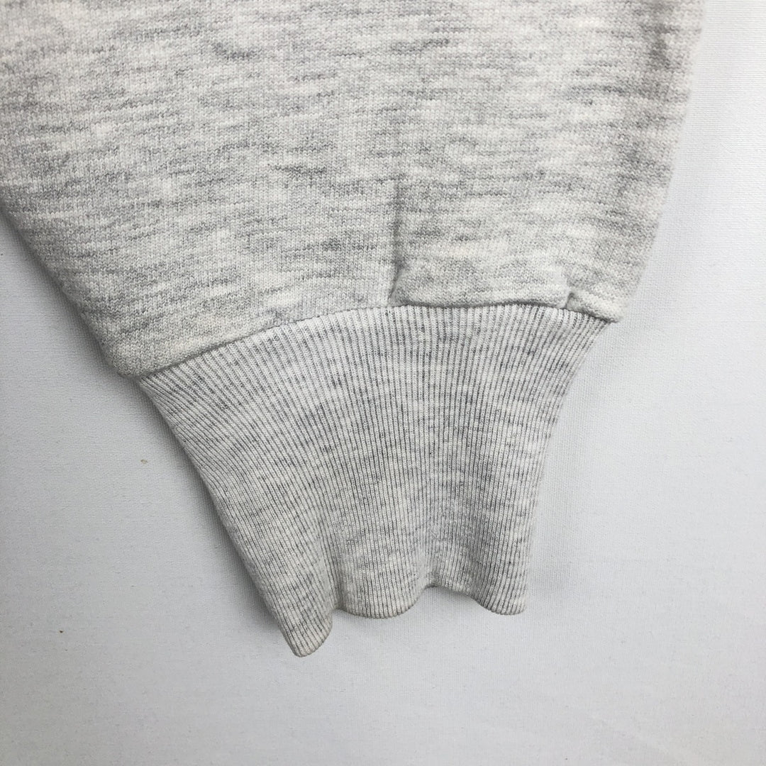 90'S RUGGED SWEATS College Sweatshirt, Made in USA, Men's Size M (Equivalent), Vintage unclear gray type Vintage Second Hand