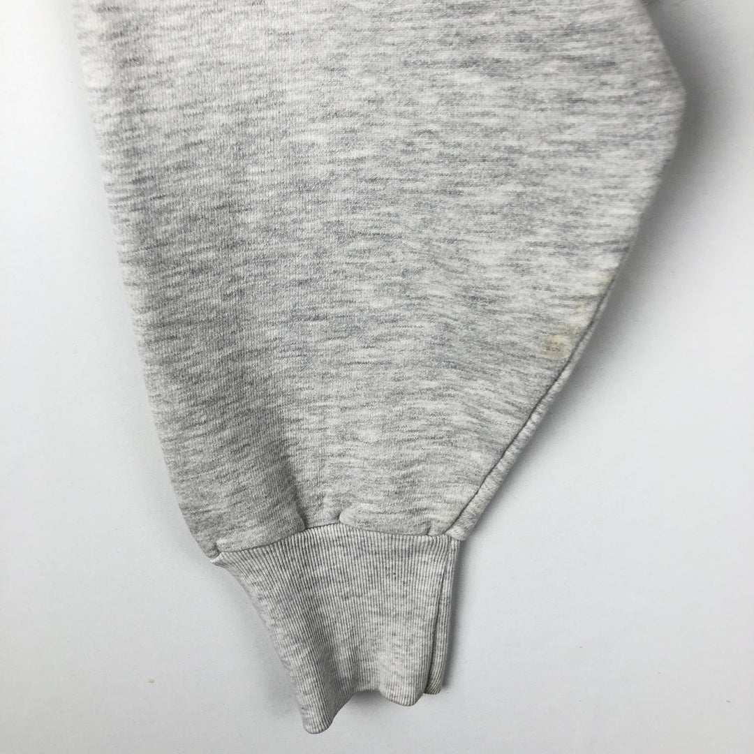 90'S RUGGED SWEATS College Sweatshirt, Made in USA, Men's Size M (Equivalent), Vintage unclear gray type Vintage Second Hand