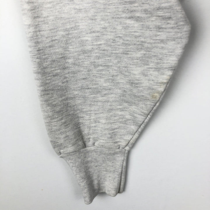 90'S RUGGED SWEATS College Sweatshirt, Made in USA, Men's Size M (Equivalent), Vintage unclear gray type Vintage Second Hand