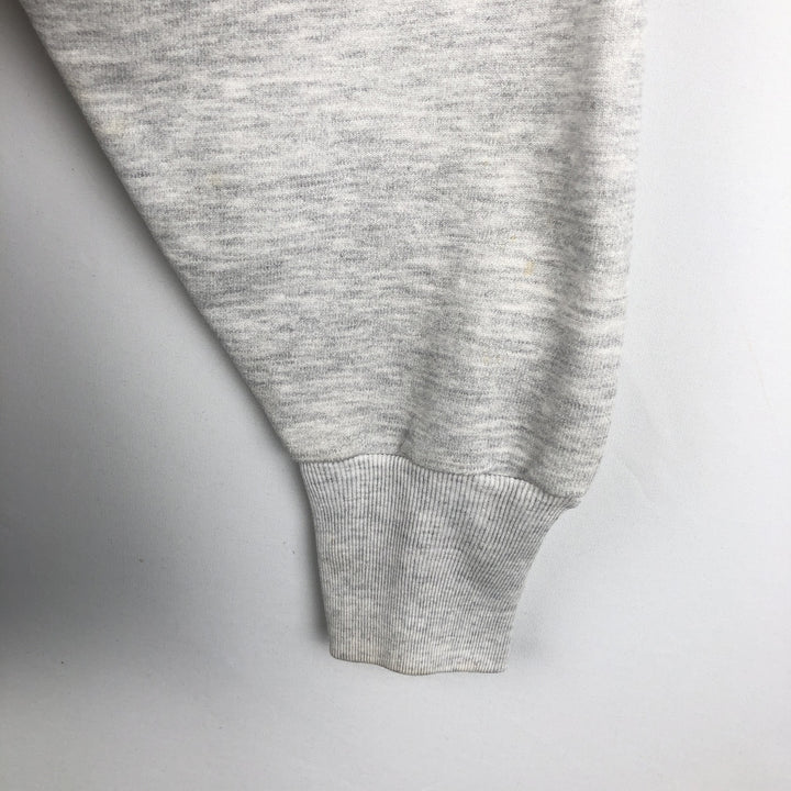 90'S RUGGED SWEATS College Sweatshirt, Made in USA, Men's Size M (Equivalent), Vintage unclear gray type Vintage Second Hand