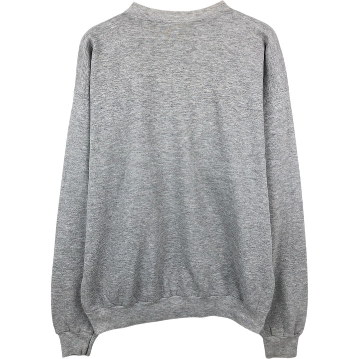 Hanes PLANET HOLLYWOOD Advertising Sweatshirt, Men's Size L (approx.) cotton gray type Vintage Second Hand