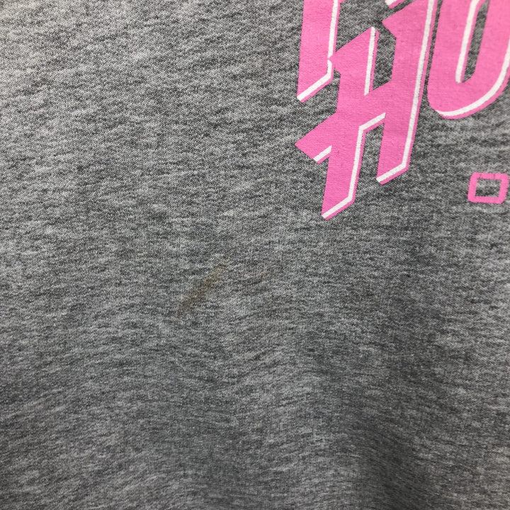 Hanes PLANET HOLLYWOOD Advertising Sweatshirt, Men's Size L (approx.) cotton gray type Vintage Second Hand