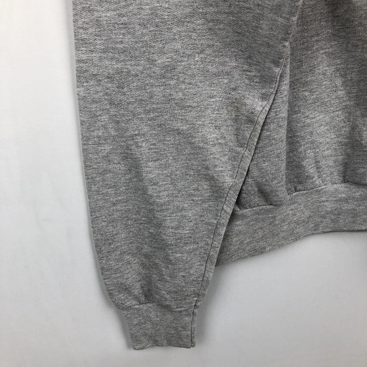 Hanes PLANET HOLLYWOOD Advertising Sweatshirt, Men's Size L (approx.) cotton gray type Vintage Second Hand