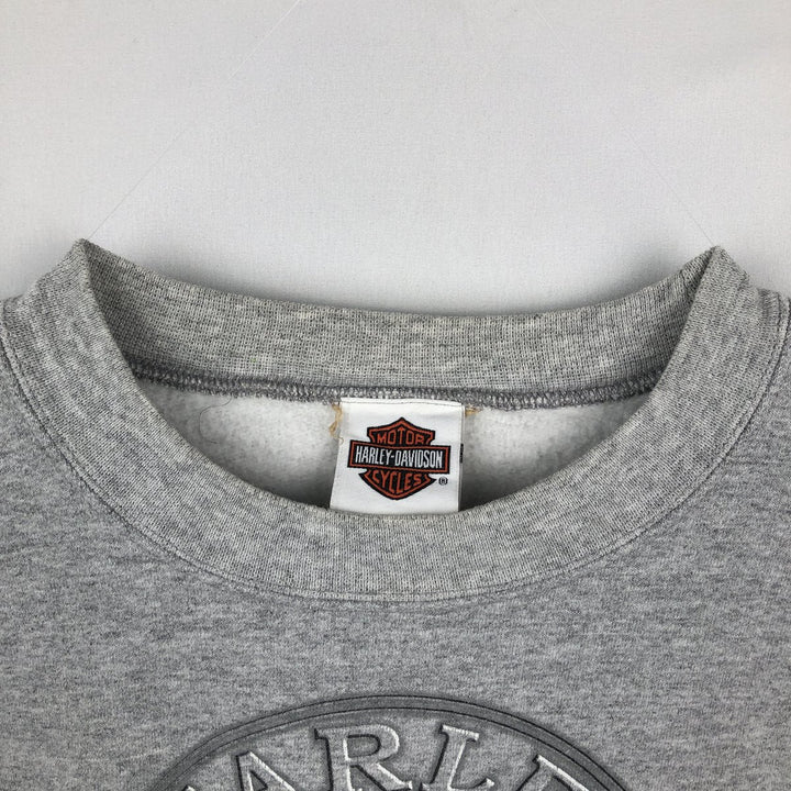2000'S Harley-Davidson Advertising Sweatshirt, Men's XL unclear gray type Vintage Second Hand