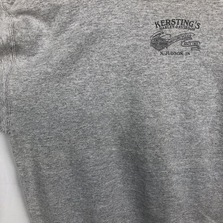 2000'S Harley-Davidson Advertising Sweatshirt, Men's XL unclear gray type Vintage Second Hand