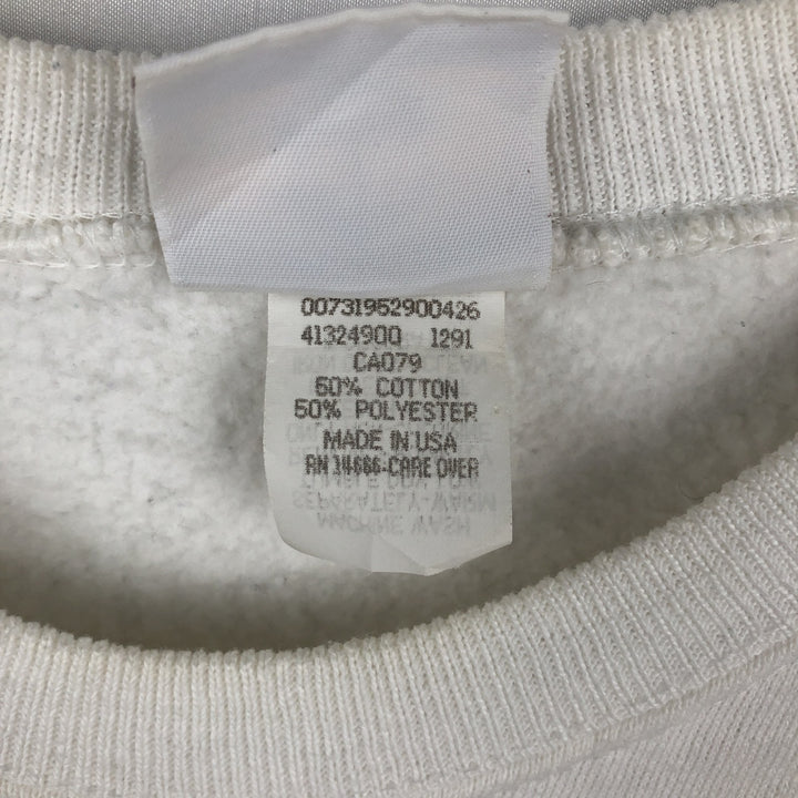 HARD ROCK CAFE Advertising Sweatshirt, Made in USA, Men's XL (approx.), Vintage. cotton white type Vintage Second Hand