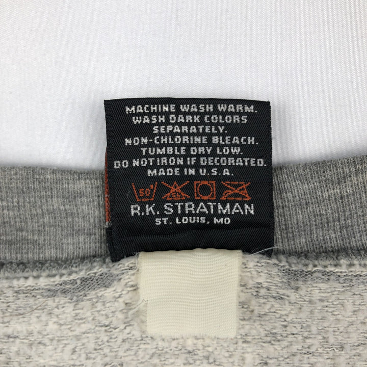 Harley-Davidson Advertising Sweatshirt, Made in USA, Men's Size L cotton gray type Vintage Second Hand