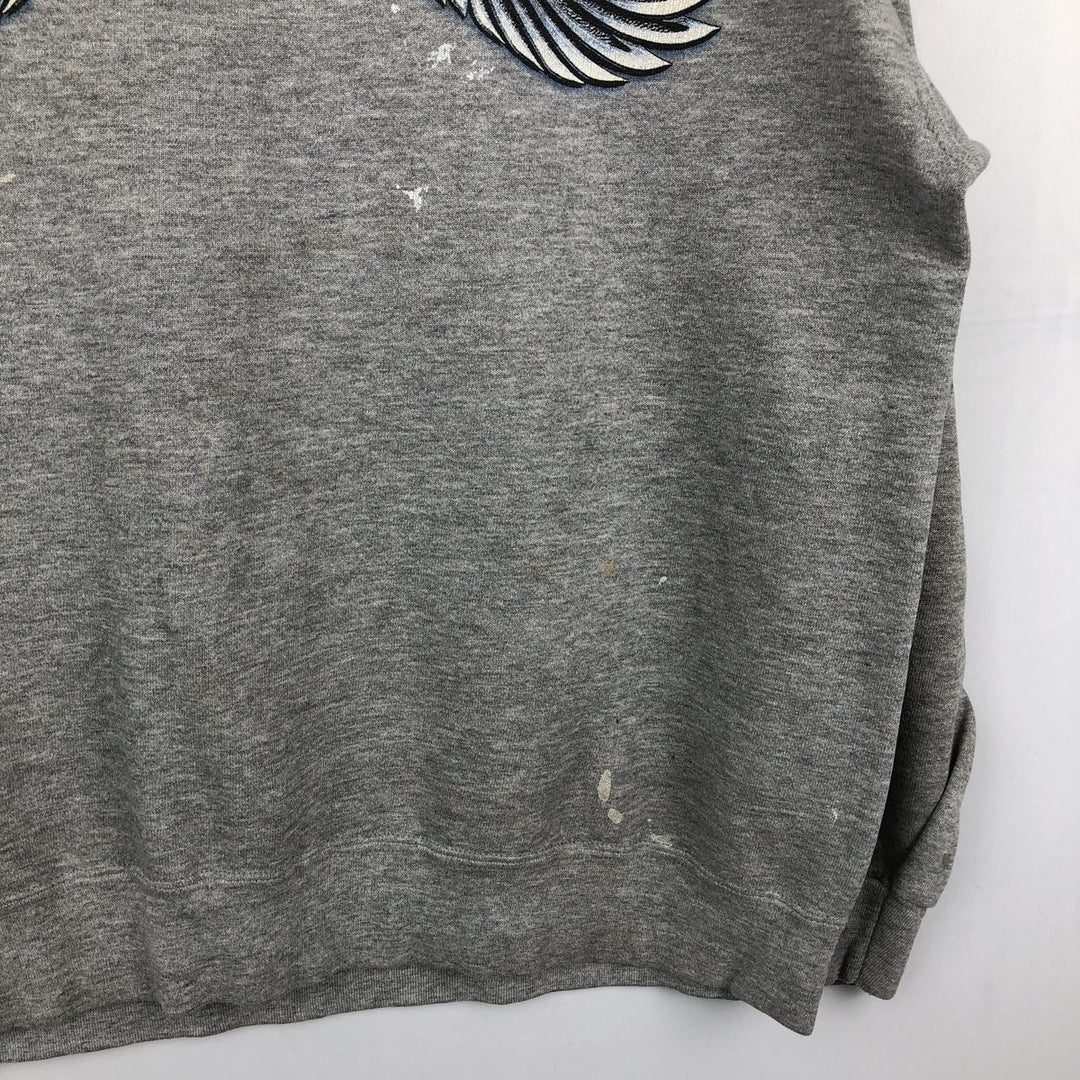 Harley-Davidson Advertising Sweatshirt, Made in USA, Men's Size L cotton gray type Vintage Second Hand