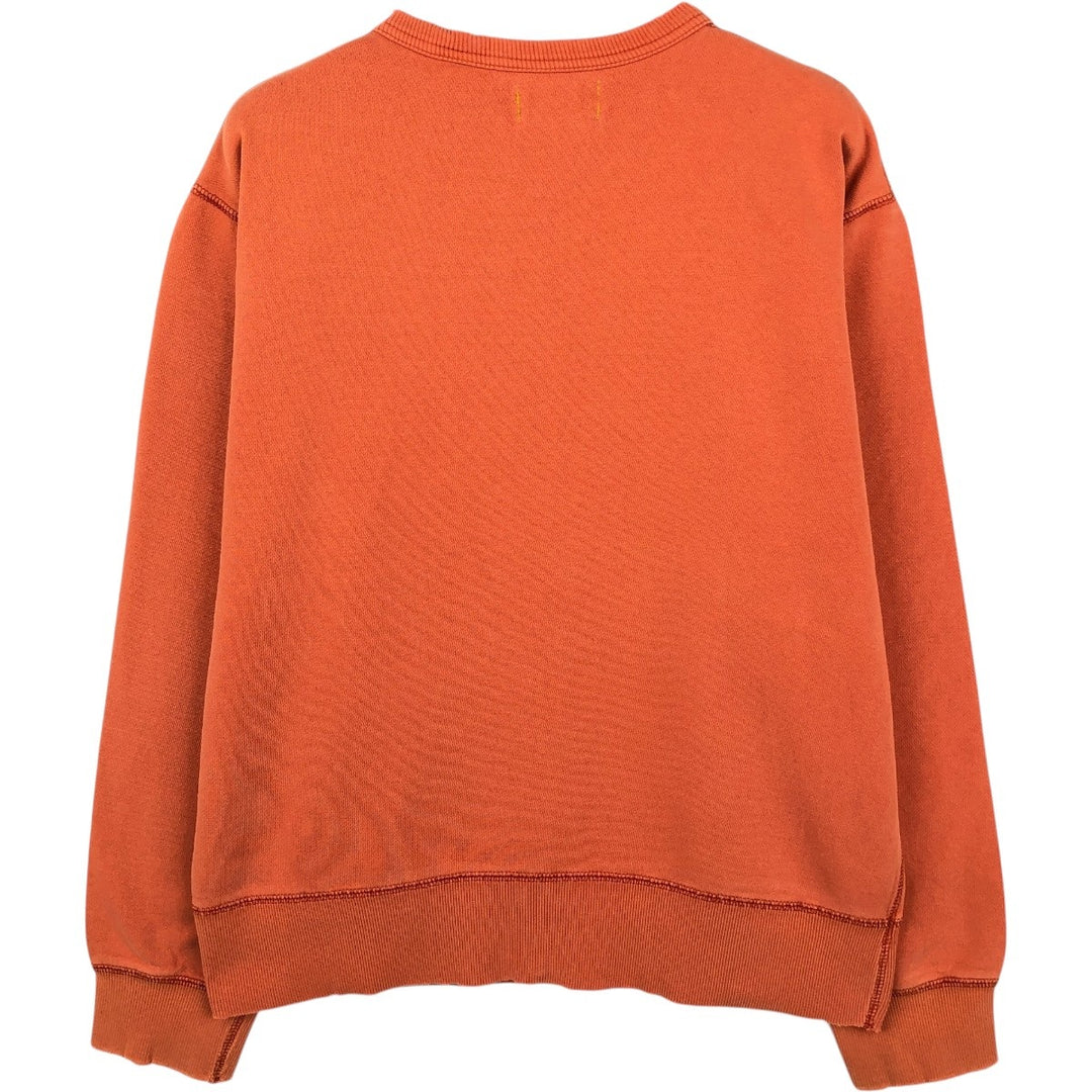 GAP DENIM Old GAP Logo Sweatshirt, Men's Size M (approx.), Vintage cotton orange type Vintage Second Hand