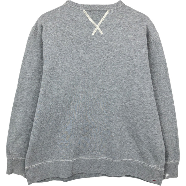 Ralph Lauren POLO JEANS COMPANY RALPH LAUREN Logo Sweatshirt (Men's Size M) cotton gray type Vintage Second Hand