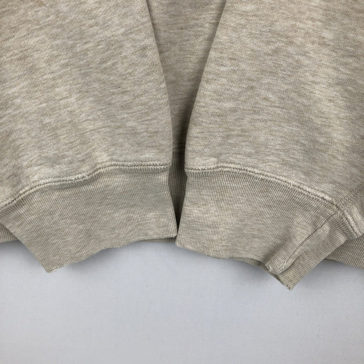 Ralph Lauren POLO by Ralph Lauren One Point Logo Sweatshirt Trainer Men's L size cotton Beige type Vintage Second Hand
