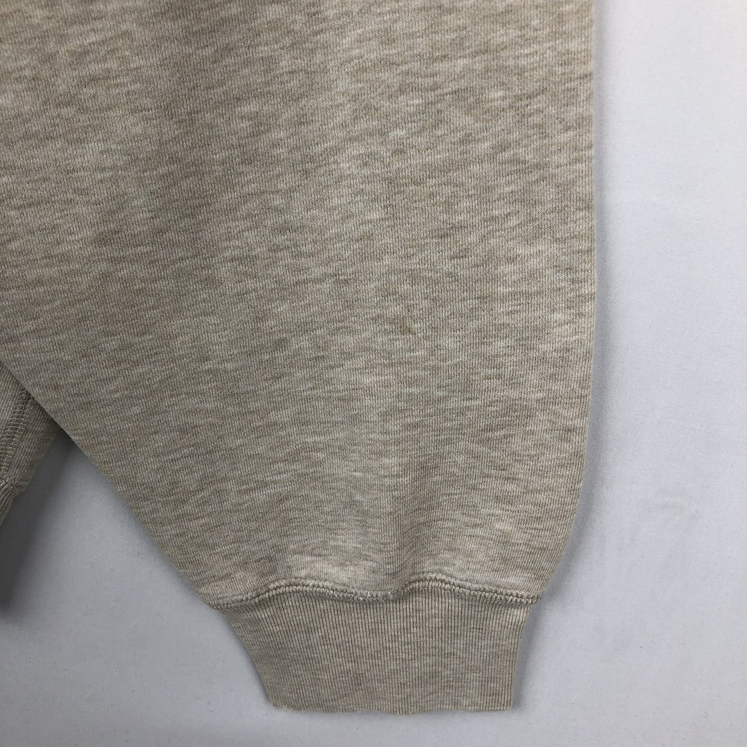 Ralph Lauren POLO by Ralph Lauren One Point Logo Sweatshirt Trainer Men's L size cotton Beige type Vintage Second Hand
