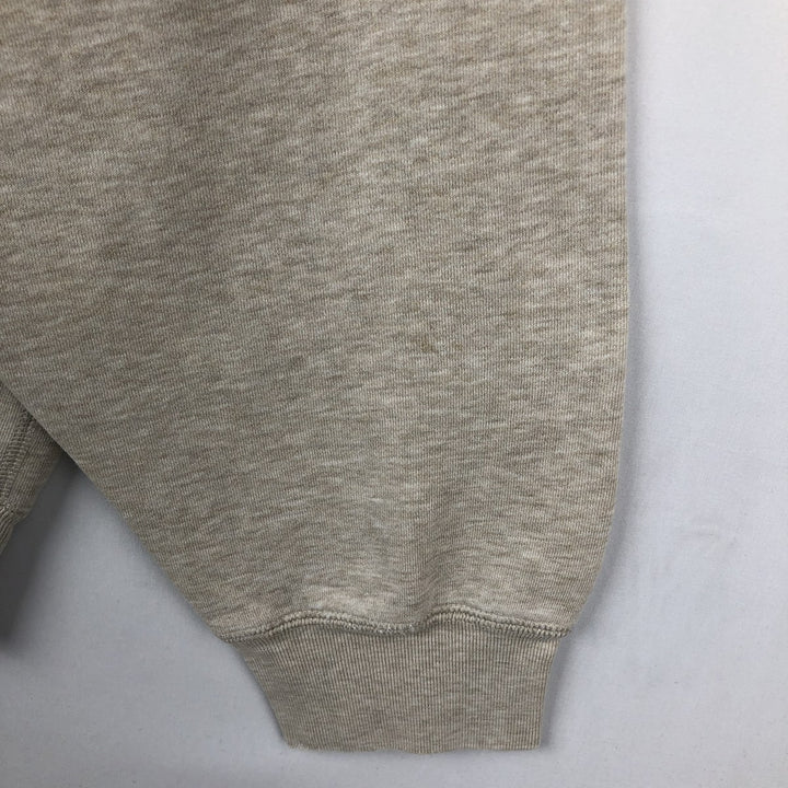 Ralph Lauren POLO by Ralph Lauren One Point Logo Sweatshirt Trainer Men's L size cotton Beige type Vintage Second Hand