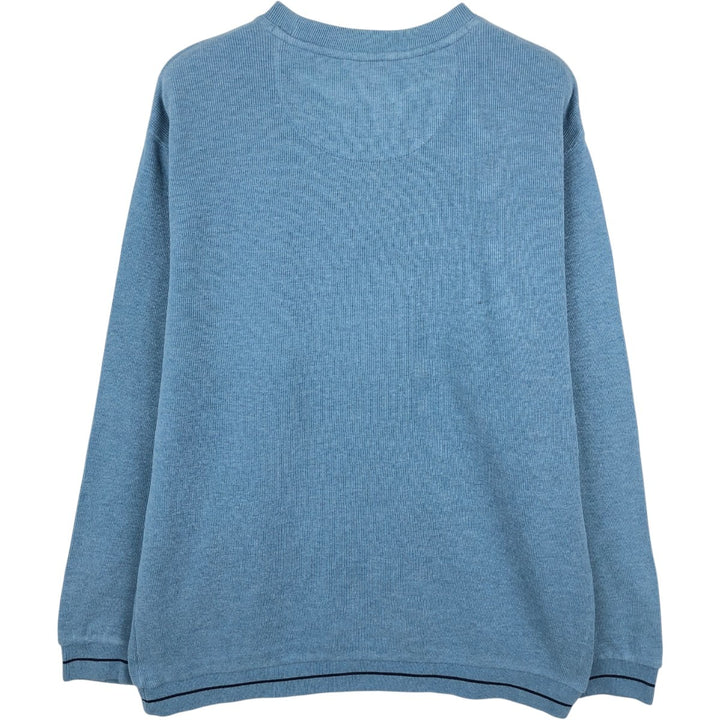Ralph Lauren CHAPS Plain Blank Sweatshirt (Men's Size S) unclear Blue type light blue Vintage Second Hand
