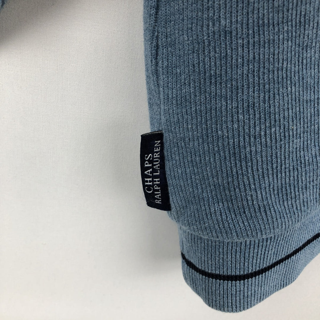 Ralph Lauren CHAPS Plain Blank Sweatshirt (Men's Size S) unclear Blue type light blue Vintage Second Hand
