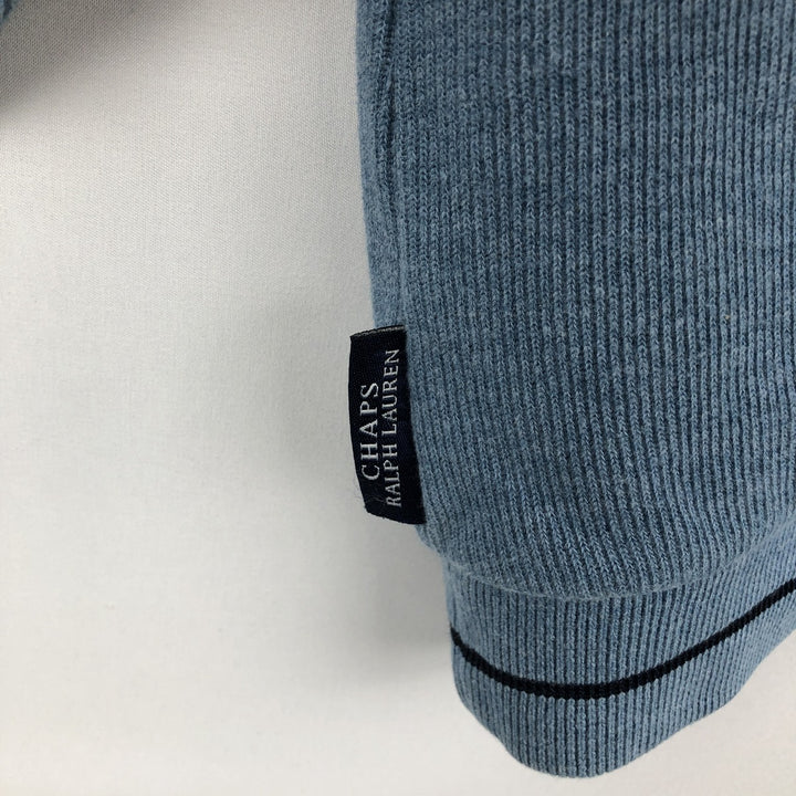 Ralph Lauren CHAPS Plain Blank Sweatshirt (Men's Size S) unclear Blue type light blue Vintage Second Hand