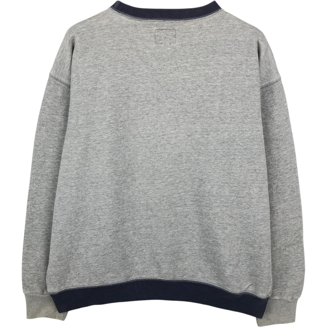 90'S GAP ATHLETIC CLASSIC Logo Sweatshirt, Men's Size M (approx.), Vintage cotton gray type Vintage Second Hand