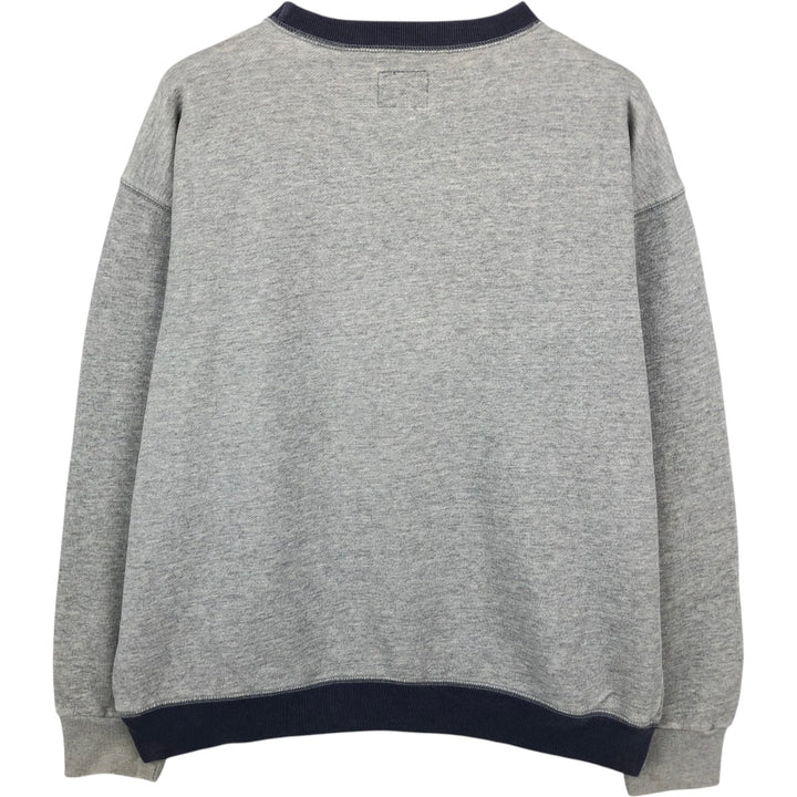 90'S GAP ATHLETIC CLASSIC Logo Sweatshirt, Men's Size M (approx.), Vintage cotton gray type Vintage Second Hand