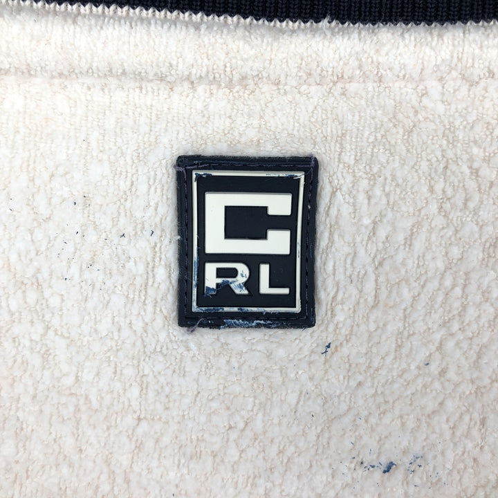 Ralph Lauren CHAPS Logo Sweatshirt (Men's Size M) cotton ivory Vintage Second Hand