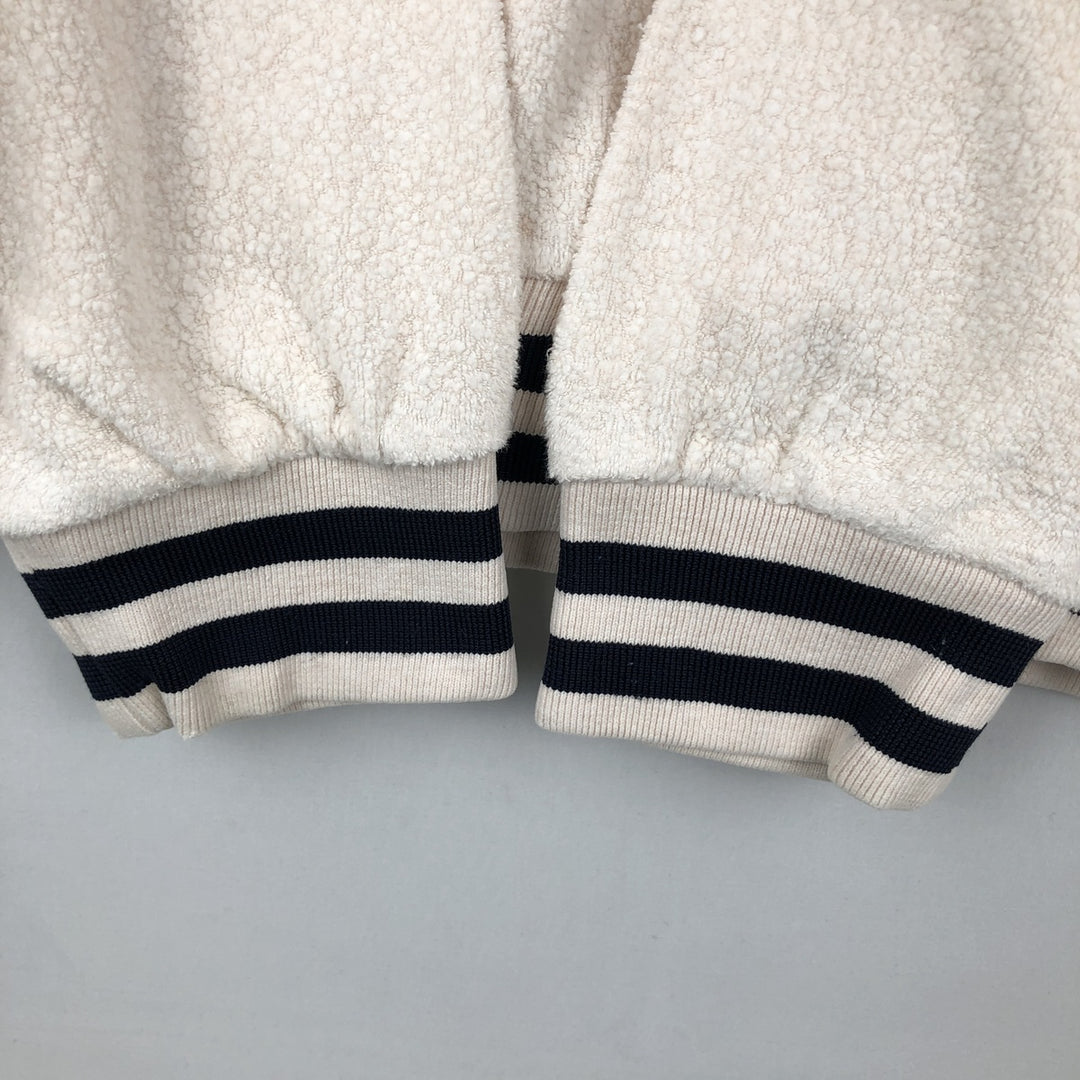 Ralph Lauren CHAPS Logo Sweatshirt (Men's Size M) cotton ivory Vintage Second Hand