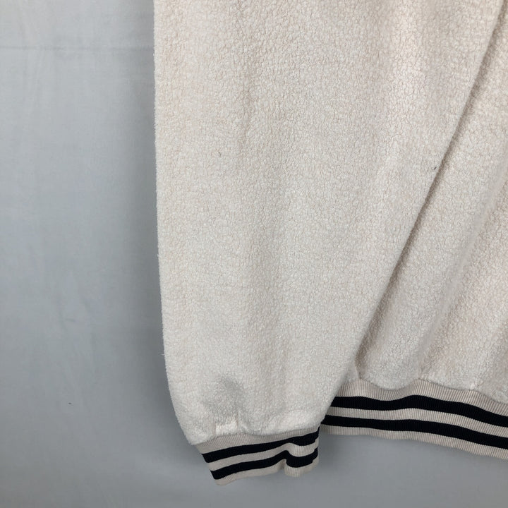 Ralph Lauren CHAPS Logo Sweatshirt (Men's Size M) cotton ivory Vintage Second Hand