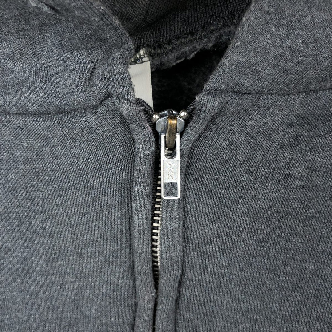Russell Athletic Full-Zip Sweatshirt Hoodie, Men's Size XL (approx.) cotton navy blue type Vintage Second Hand