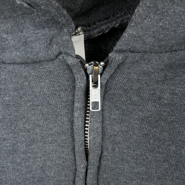 Russell Athletic Full-Zip Sweatshirt Hoodie, Men's Size XL (approx.) cotton navy blue type Vintage Second Hand