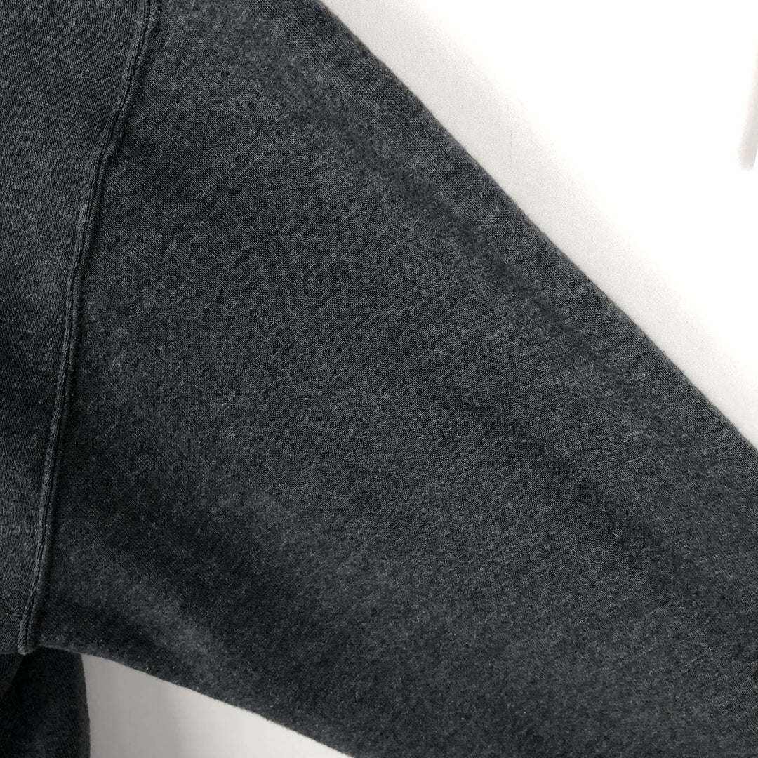 Russell Athletic Full-Zip Sweatshirt Hoodie, Men's Size XL (approx.) cotton navy blue type Vintage Second Hand