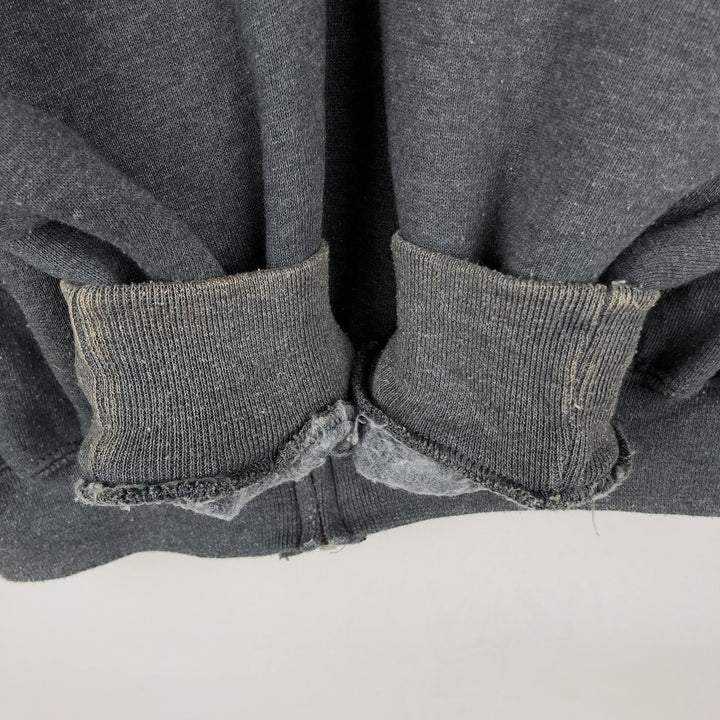 Russell Athletic Full-Zip Sweatshirt Hoodie, Men's Size XL (approx.) cotton navy blue type Vintage Second Hand
