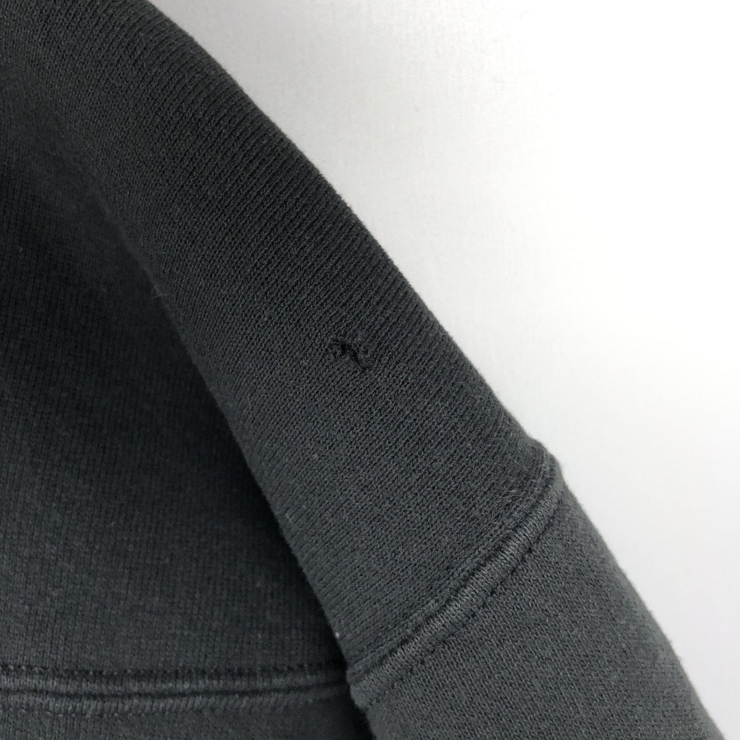 90'S Russell Athletic Full-Zip Sweatshirt, Men's Size XL (Equivalent), Vintage cotton black type Vintage Second Hand