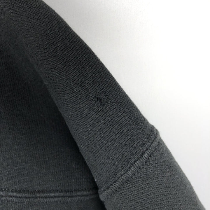 90'S Russell Athletic Full-Zip Sweatshirt, Men's Size XL (Equivalent), Vintage cotton black type Vintage Second Hand