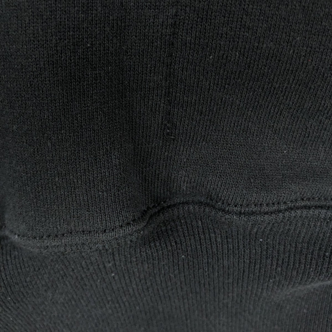 90'S Russell Athletic Full-Zip Sweatshirt, Men's Size XL (Equivalent), Vintage cotton black type Vintage Second Hand