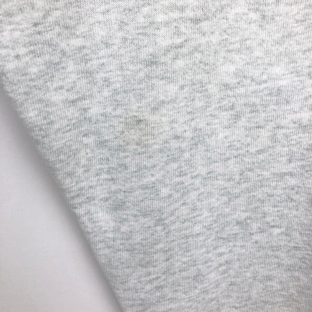 90'S Fruit of the Loom NHL Detroit Red Wings Print Sweatshirt (Men's Size L) cotton gray type Vintage Second Hand
