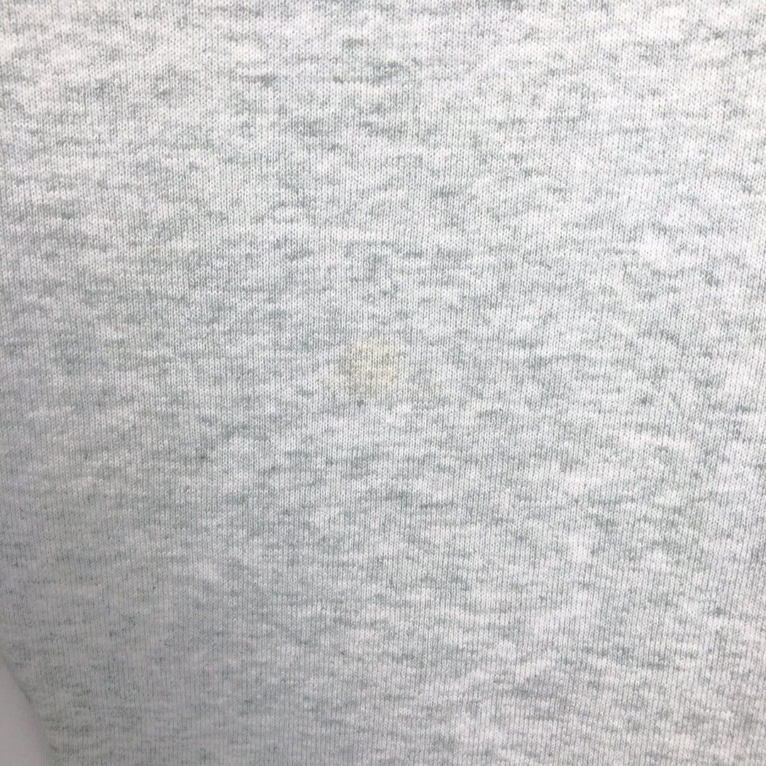 90'S Fruit of the Loom NHL Detroit Red Wings Print Sweatshirt (Men's Size L) cotton gray type Vintage Second Hand
