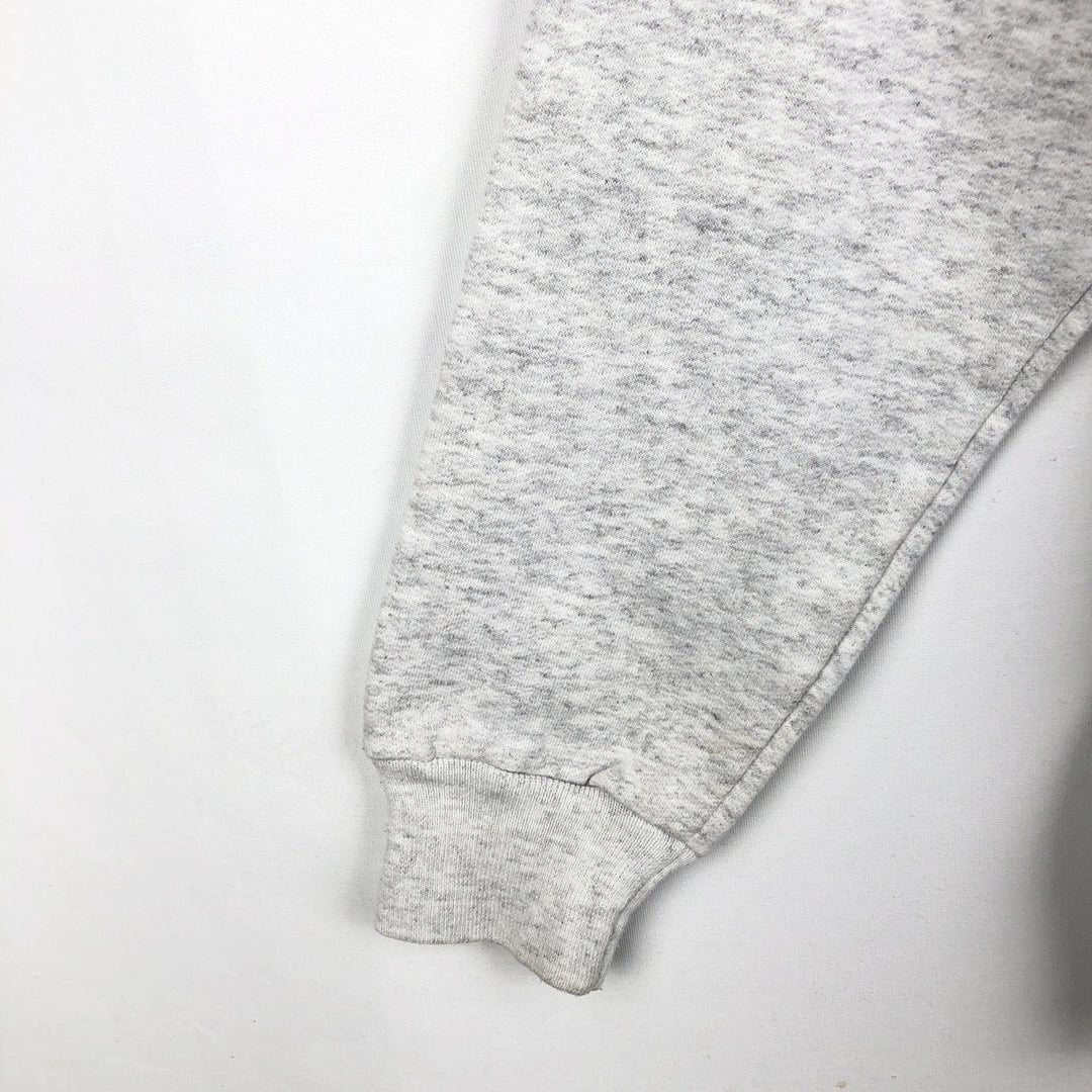 90s-00'S Hanes COMFORTBLEND Cat Pattern 3-Piece College Sweatshirt (Men's Size S) cotton gray type Vintage Second Hand