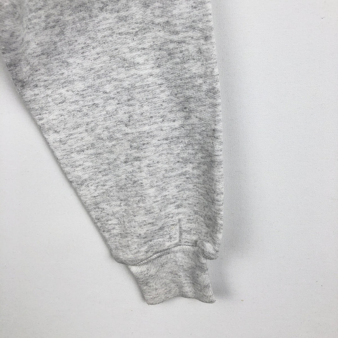 90s-00'S Hanes COMFORTBLEND Cat Pattern 3-Piece College Sweatshirt (Men's Size S) cotton gray type Vintage Second Hand