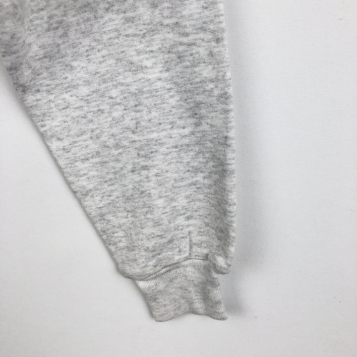 90s-00'S Hanes COMFORTBLEND Cat Pattern 3-Piece College Sweatshirt (Men's Size S) cotton gray type Vintage Second Hand