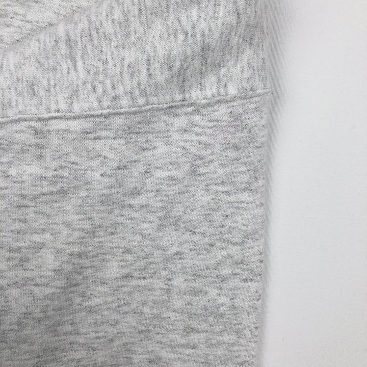 90s-00'S Hanes COMFORTBLEND Cat Pattern 3-Piece College Sweatshirt (Men's Size S) cotton gray type Vintage Second Hand