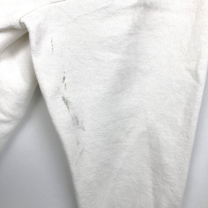 90'S Delta (DELTA) Dog Print Sweatshirt, Men's Size L (approx.), Vintage cotton white type Vintage Second Hand