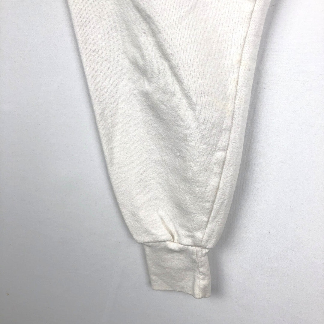 90'S Delta (DELTA) Dog Print Sweatshirt, Men's Size L (approx.), Vintage cotton white type Vintage Second Hand
