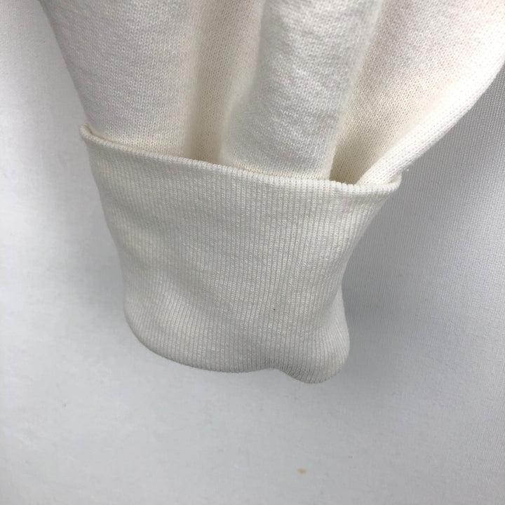 90'S Delta (DELTA) Dog Print Sweatshirt, Men's Size L (approx.), Vintage cotton white type Vintage Second Hand