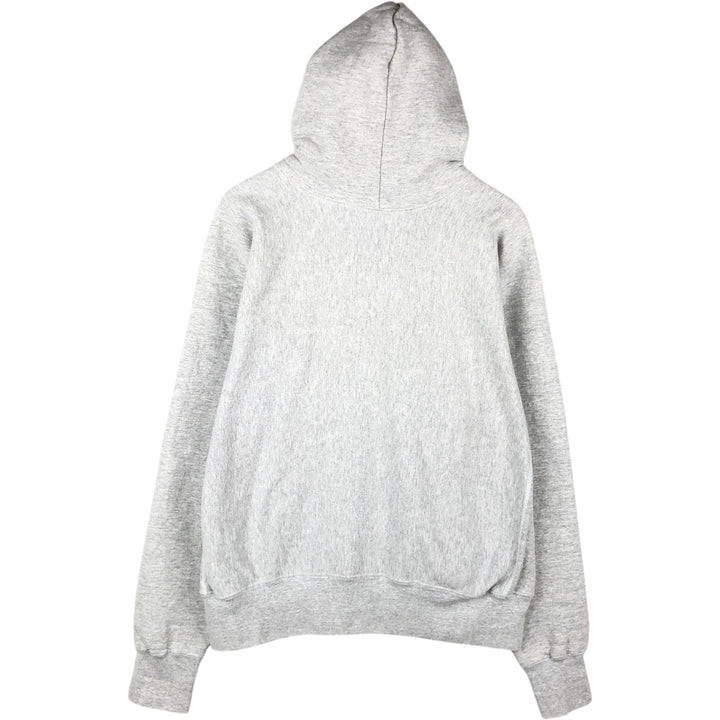 90'S The Cotton Exchange College Sweatshirt Pullover Hoodie, Made in USA, Men's XL equivalent, Vintage cotton gray type Vintage Second Hand