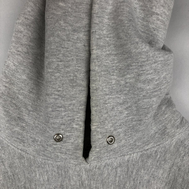 90'S The Cotton Exchange College Sweatshirt Pullover Hoodie, Made in USA, Men's XL equivalent, Vintage cotton gray type Vintage Second Hand