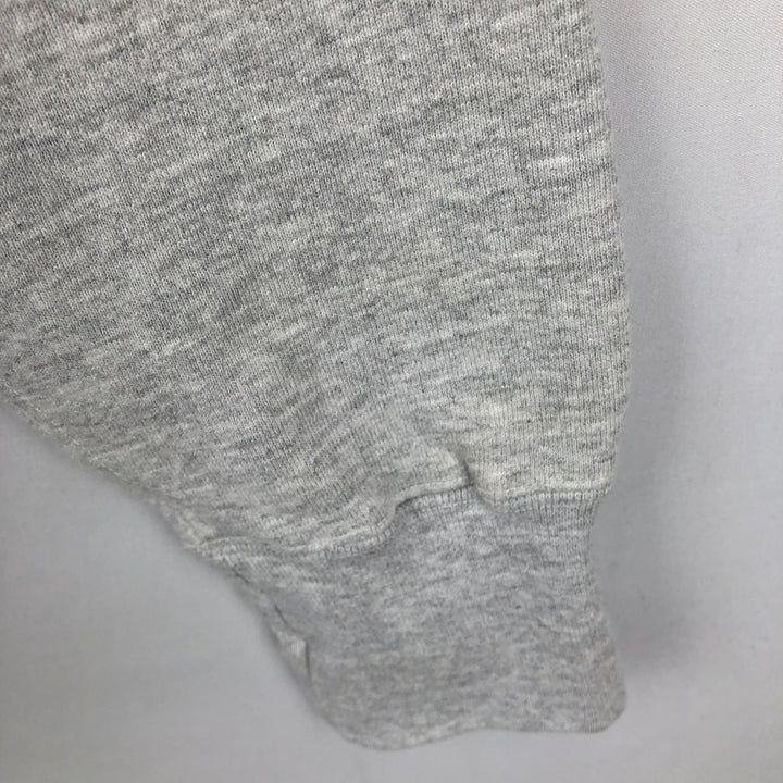 90'S The Cotton Exchange College Sweatshirt Pullover Hoodie, Made in USA, Men's XL equivalent, Vintage cotton gray type Vintage Second Hand