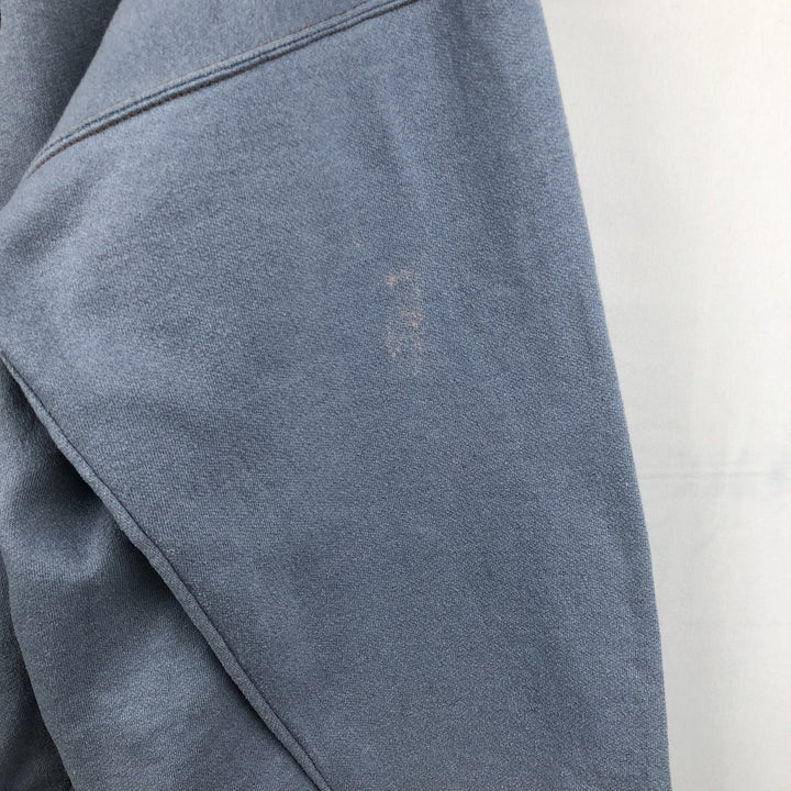 Harley-Davidson Advertising Sweatshirt Pullover Hoodie, Made in USA, Men's Size XXXL (equivalent), Double-Sided Print cotton Blue type light blue Vintage Second Hand