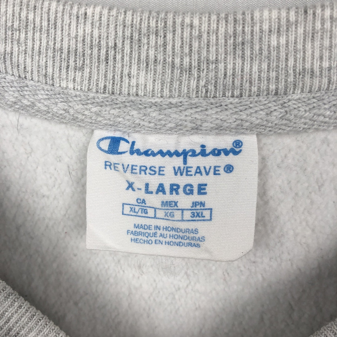 Champion REVERSE WEAVE Reverse Weave College Sweatshirt Trainer Men's XL unclear gray type Vintage Second Hand