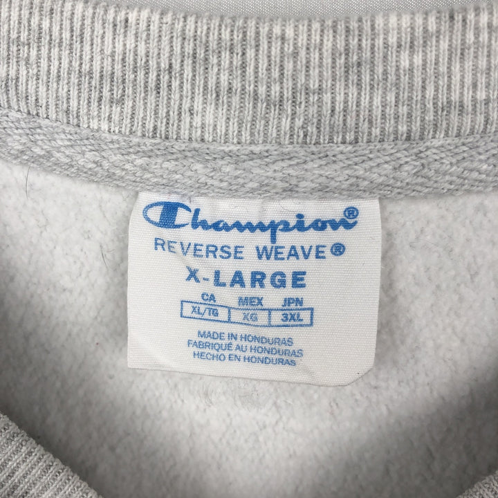 Champion REVERSE WEAVE Reverse Weave College Sweatshirt Trainer Men's XL unclear gray type Vintage Second Hand