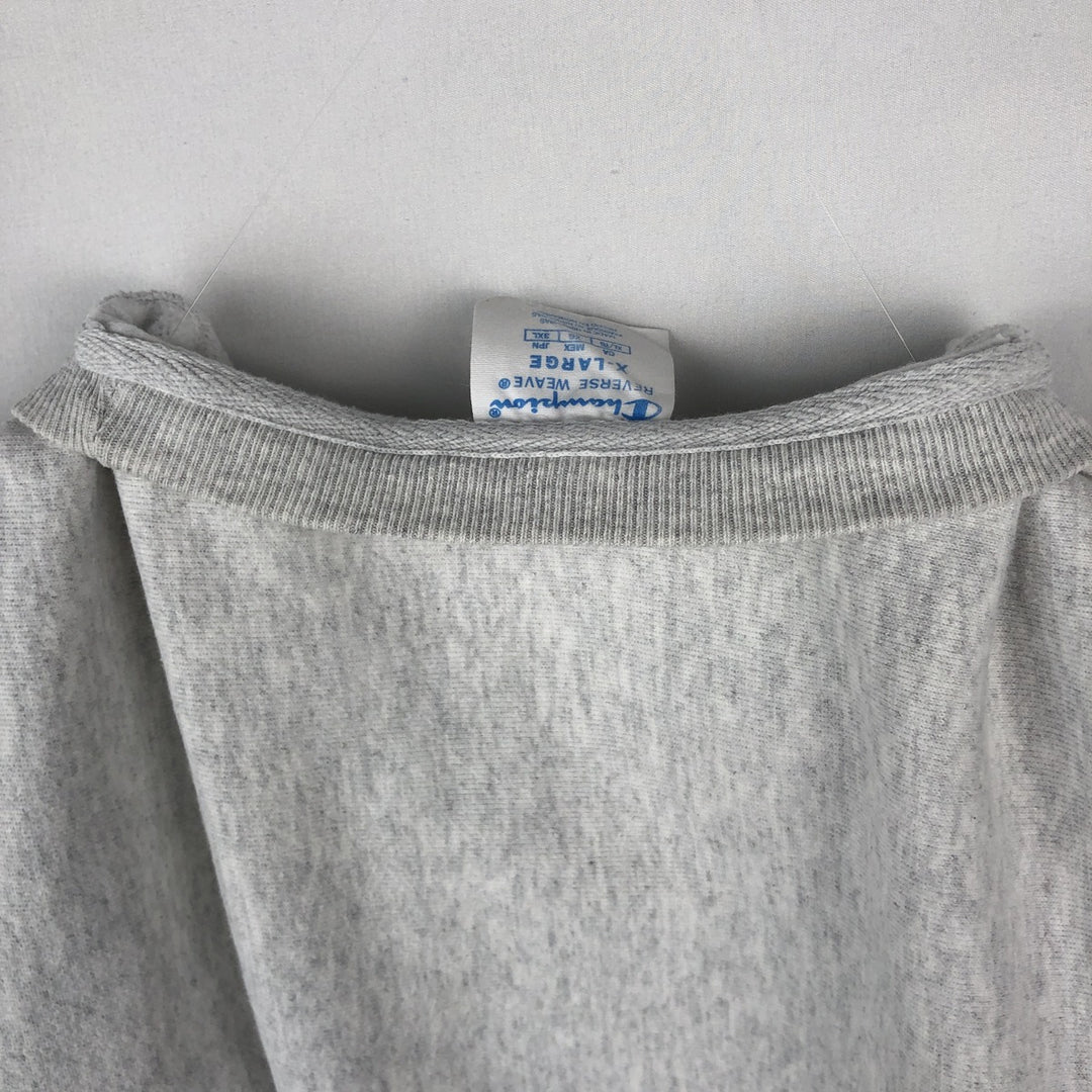 Champion REVERSE WEAVE Reverse Weave College Sweatshirt Trainer Men's XL unclear gray type Vintage Second Hand