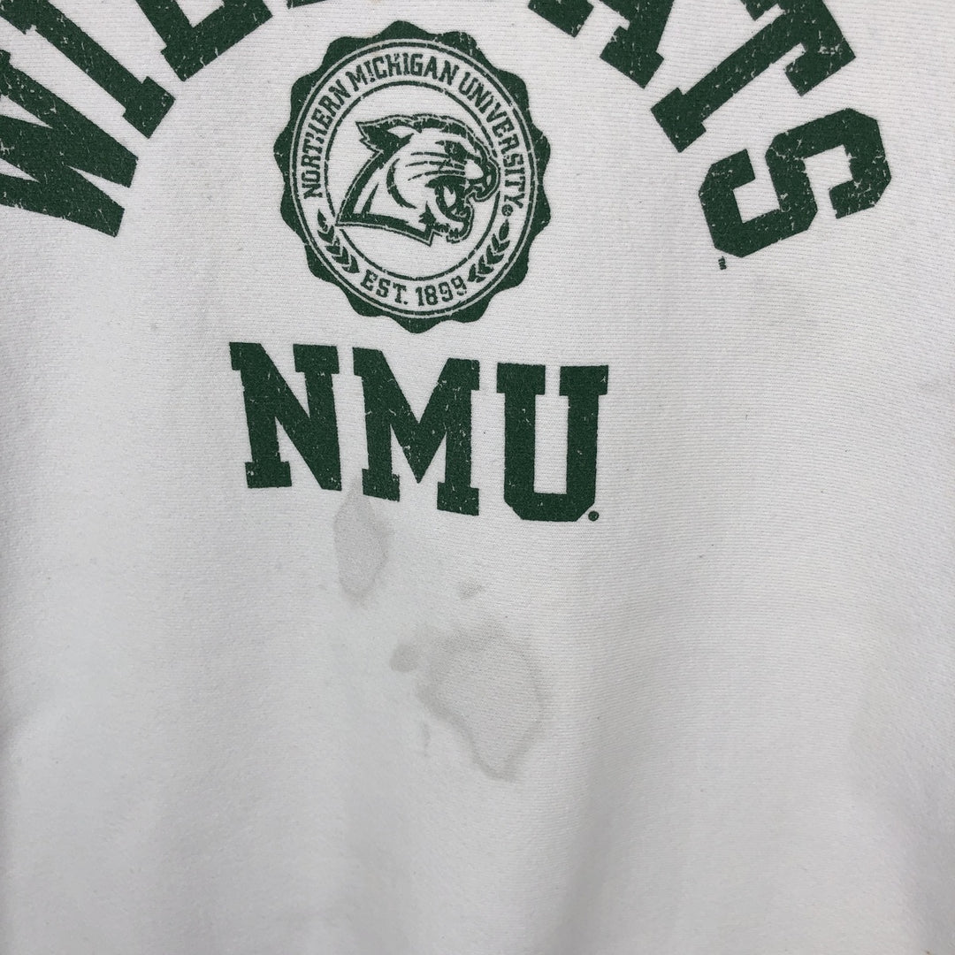 Champion Reverse Weave 3-Print College Sweatshirt, Men's Size L unclear pale white type Vintage Second Hand